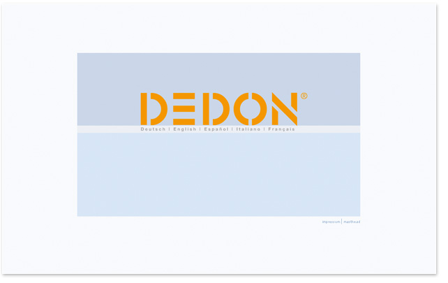 DEDON – Internetauftritt 2004