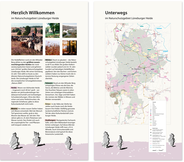 VNP Infosystem fürs Naturschutzgebiet